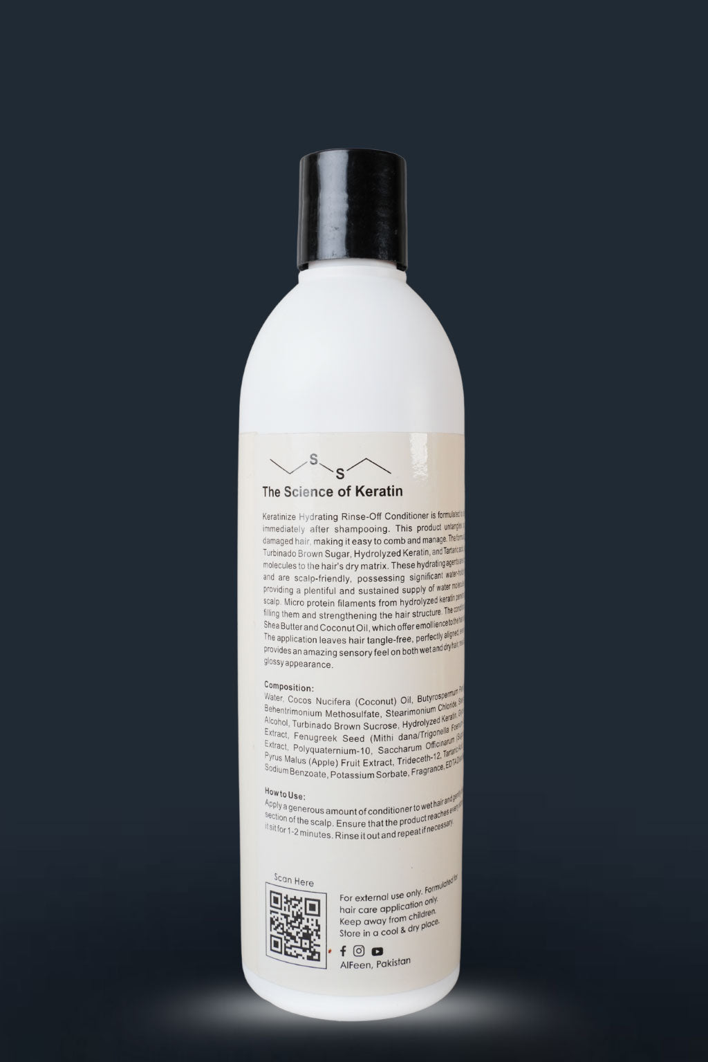 Keratinize Hydrating Rinse-Off Conditioner