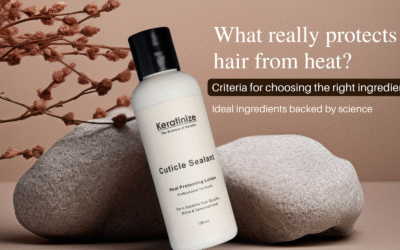 Ideal Ingredients for a Heat-Protecting FormulationFrizz Control HairKeratin HaircareKeratinize Cuticle Sealant