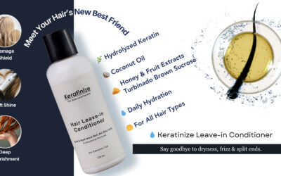 Keratinize Leave-in Conditioner – Soft, Hydrated Hair All Day LongHydrationDetanglingSoft & Frizz-Free hair all day